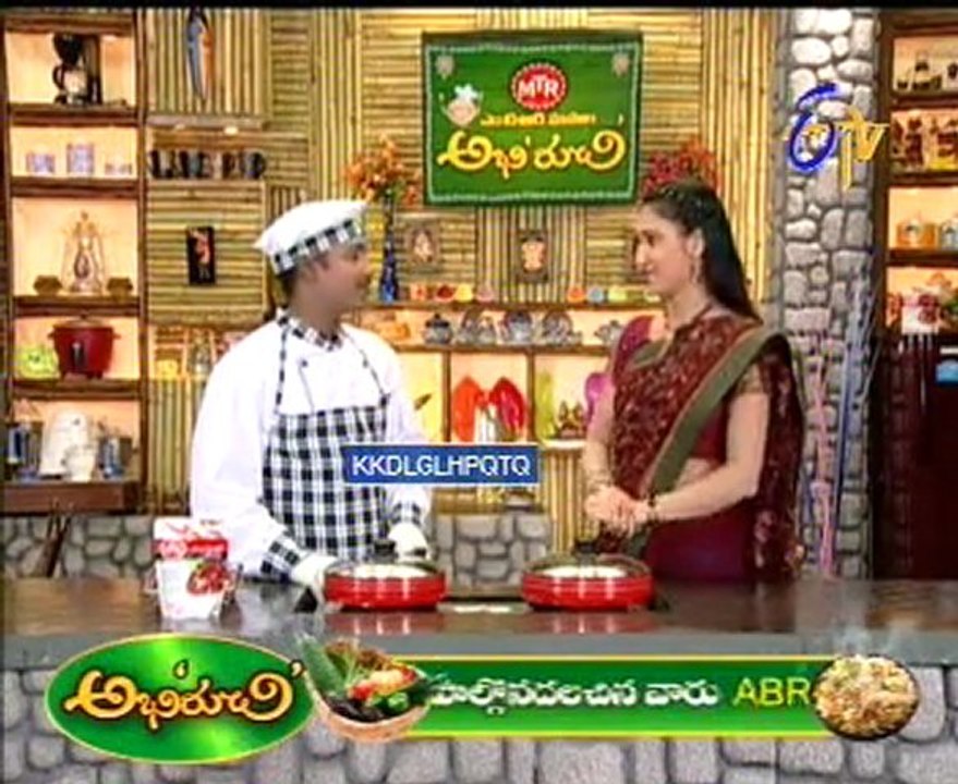 Etv Abhiruchi-Pindi Vantalu,Urinche Vanta,Good food,Sweet Snacks - 02