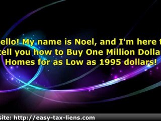 Buy One Million Dollar Homes for as Low as $1,995!