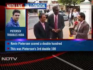 Kevin Pietersen's double-century puts England in control