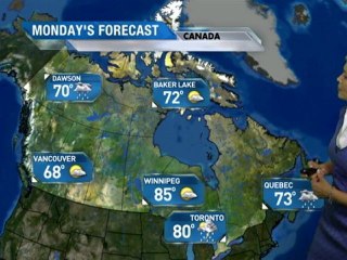 Canada Vacation Forecast - 07/22/2011