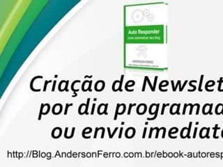 AutoResponder - Como Automatizar seu Blog