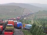 Chinese Drivers Trapped in 62-Mile Traffic Jam in Inner Mongolia