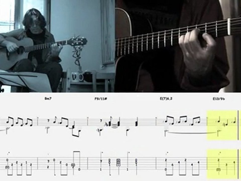 LA JAVANAISE GUITAR SOLO (Serge Gainsbourg)