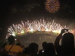 2010 New Years Firework at Harbour Bridge SYDNEY