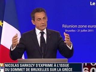 Plan de sauvetage de la Grèce, Sarkozy s'est-il bien fait comprendre