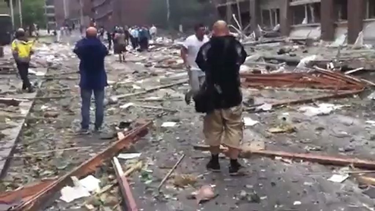 Oslo Bomb blast Norway prime ministers