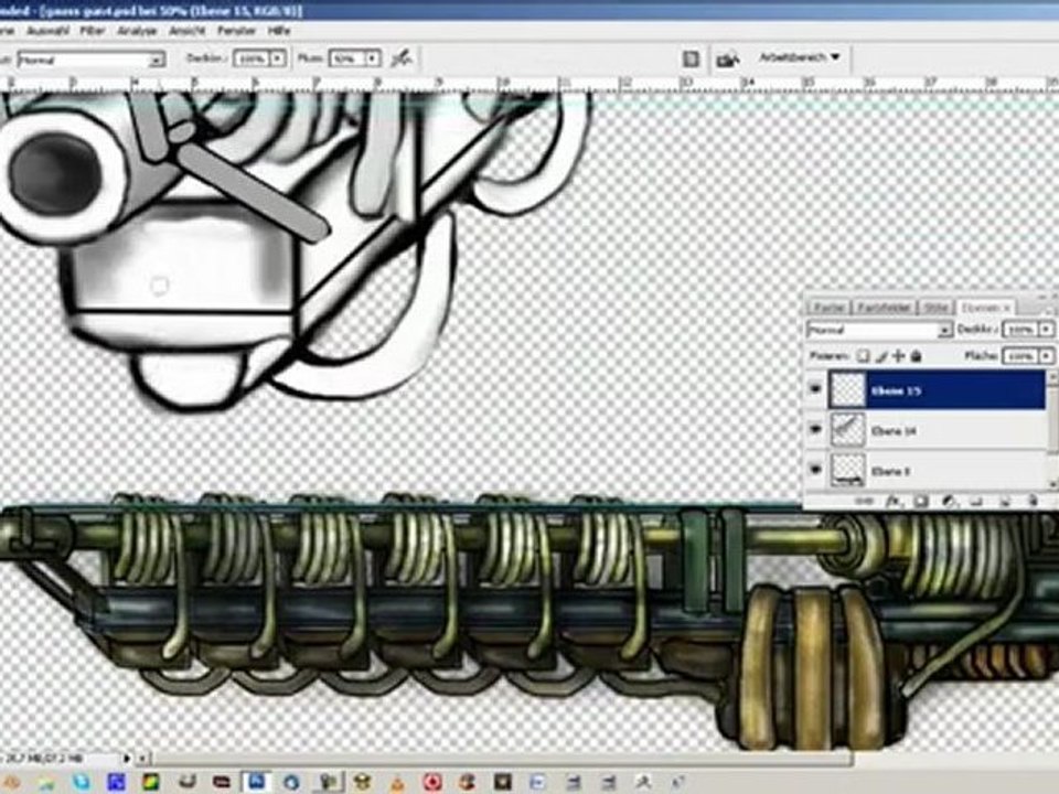 third concept weapon Gauss Rifle