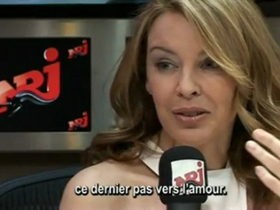 Kylie Minogue APHRODITE interview at NRJ - 2010