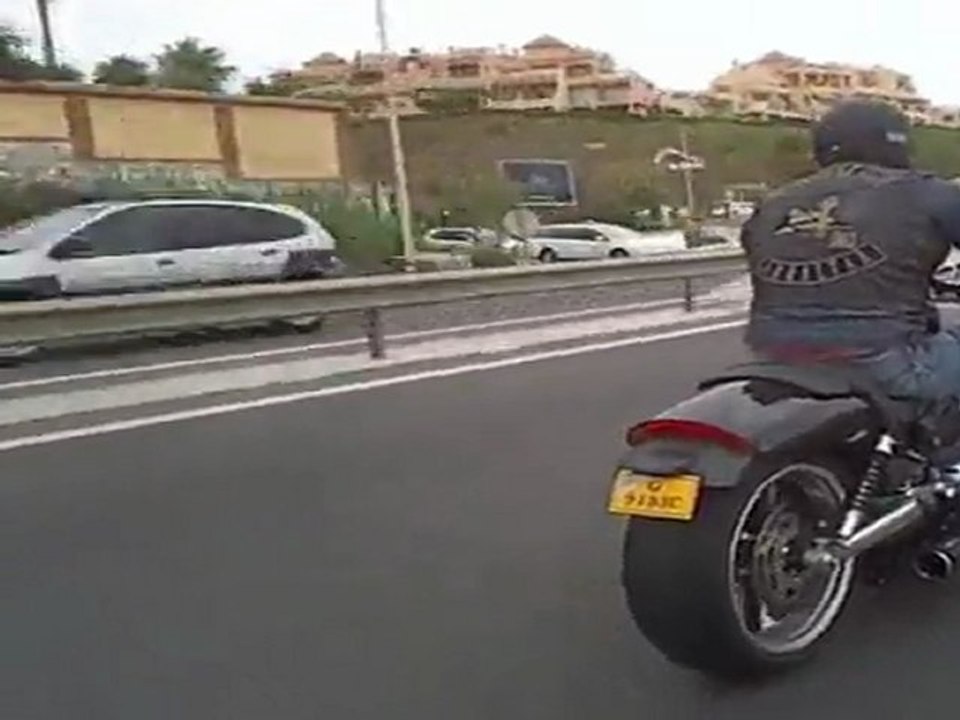 Biff and the V-rod Spitfire