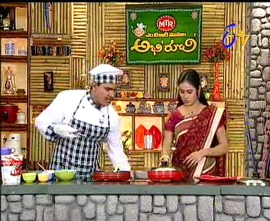 Etv Abhiruchi-Pindi Vantalu,Urinche Vanta,Good food,Sweet Snacks - 01