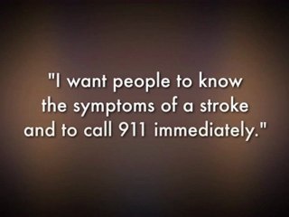 Stroke Risk - Stroke Warning - Inspiration, yet powerful short video of quotes.