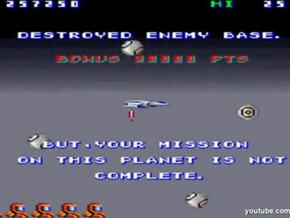 [HD] SolaR-warrior Planet 3 Jupiter 1986 Taito Mame Retro Arcade