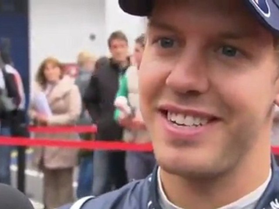 10 GERMAN GP - Sebastian Vettel interview (post quali)