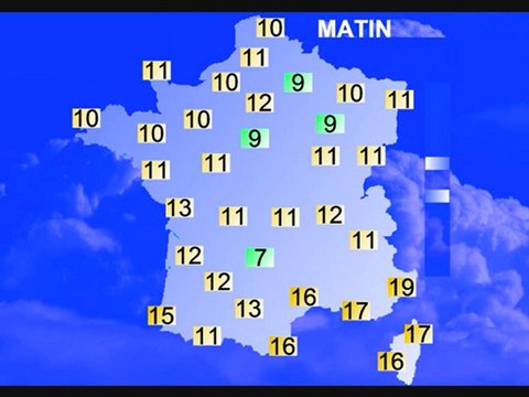 Météo 24 juillet 2011: Prévisions jusqu'au 29/07/2011