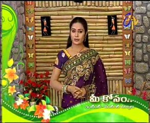 Recipes - Paneer Bhurji, Capsicum Sweet Corn Balls & Mamidi Carrot Uragaya - 01