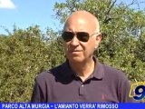 Parco alta murgia | L'amianto verrà rimosso