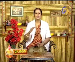 Etv Abhiruchi-Pindi Vantalu,Urinche Vanta,Good food,Sweet Snacks - 04