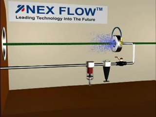 Air Wipe Pipe Cleaning Application