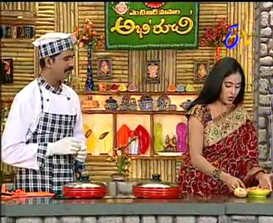 Etv Abhiruchi-Pindi Vantalu,Urinche Vanta,Good food,Sweet Snacks - 02