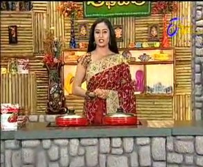 Etv Abhiruchi-Pindi Vantalu,Urinche Vanta,Good food,Sweet Snacks - 04