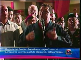 Presidente Chávez regresó a Venezuela en horas de la noche de este sábado
