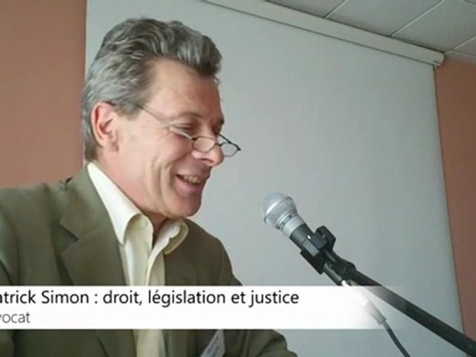 Patrick Simon : droit, législation et justice - Vidéo Dailymotion