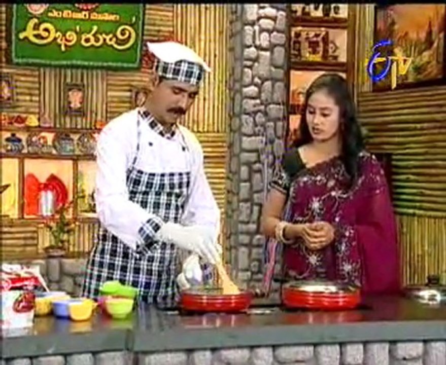 Etv Abhiruchi-Pindi Vantalu,Urinche Vanta,Good food,Sweet Snacks - 01