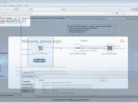 Cisco Live Demo of GaleForce Software for NetApp Storage with Cisco UCS and Nexus