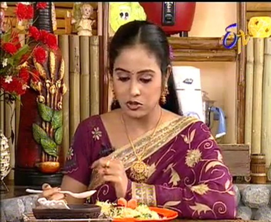 Etv Abhiruchi-Pindi Vantalu,Urinche Vanta,Good food,Sweet Snacks - 01