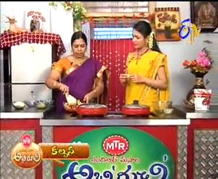 Etv Abhiruchi-Pindi Vantalu,Urinche Vanta,Good food,Sweet Snacks - 03