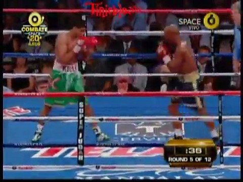 Amir Khan vs Zab Judah highlights last round 23-7-11