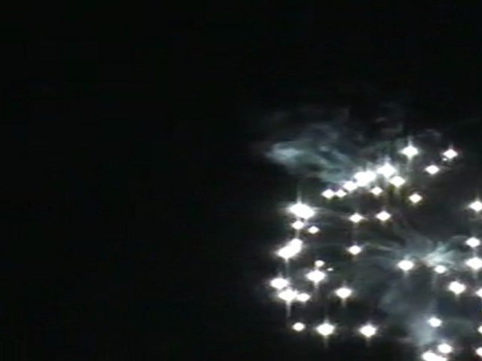 Acquigny, feu d'artifice 2011