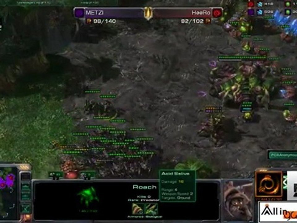 [PGLEAGUE] premier B03 : HEERO VS METZI