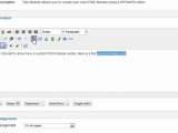 How to create a Custom html Module in Joomla 1.6   Joomla 1.7