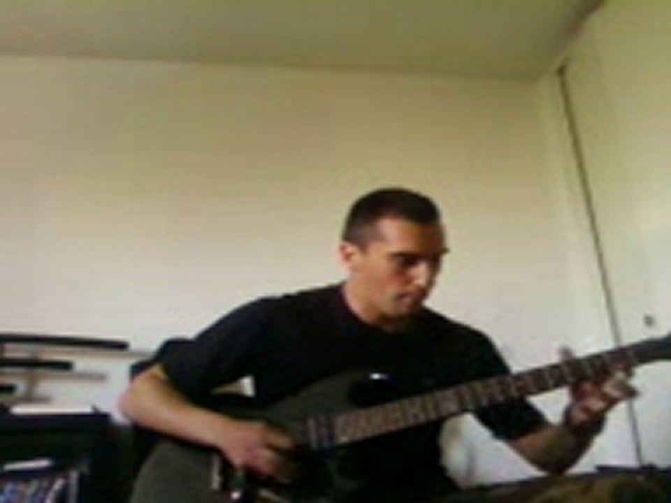 Guitar solo improvisation