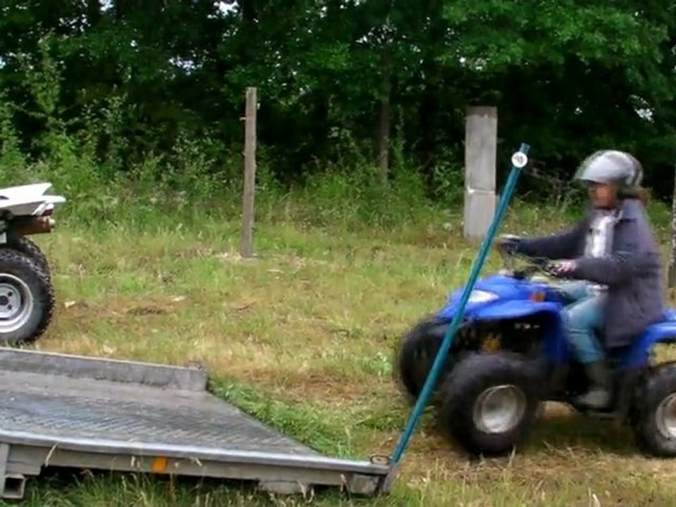 elodie en quad
