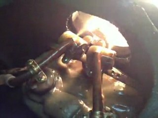 Brûleur à tubes avec une bouteille de GAZ comme boitier