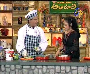 Abhiruchi-Sorakaya palakuraRice-Vegie barli soup -Maramaralu Pulihora- 02