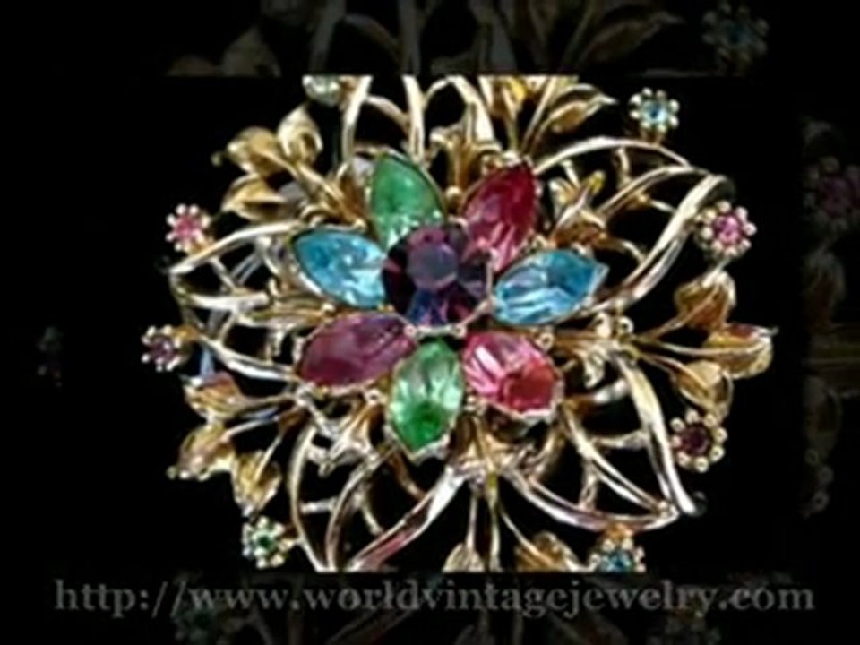 Vintage Costume Jewelry Designers - World Vintage Jewelry