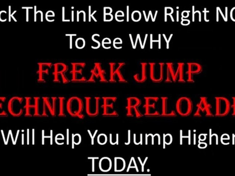 Is Freak Jumping Technique Legit or a SCAM?