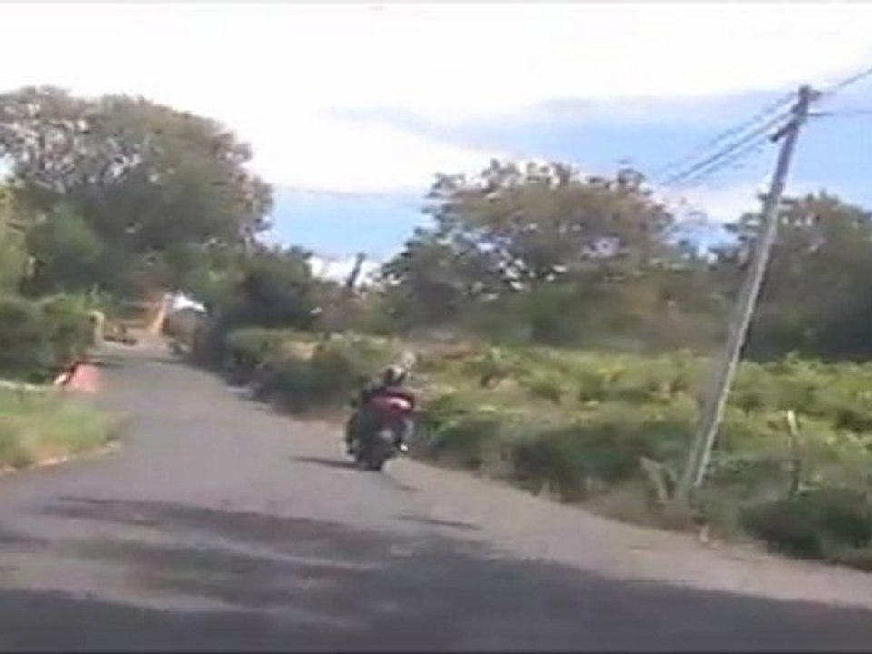 balade moto dans le pays de l'hérault le 22/07/2011