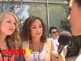 Savannah Jayde and Kelli Goss at “Ice Cream For Breakfast”