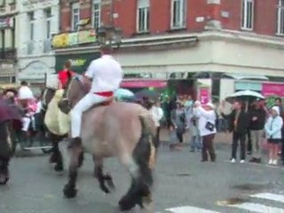 Les magnifiques chevaux de "trait du Nord" ont fait leur défilé
