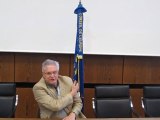 Déclaration de Gilles CATOIRE, dans la salle du conseil municipal de la mairie d'Hendeiheim