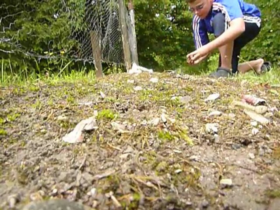 allumage d'un fumigene : partis 2