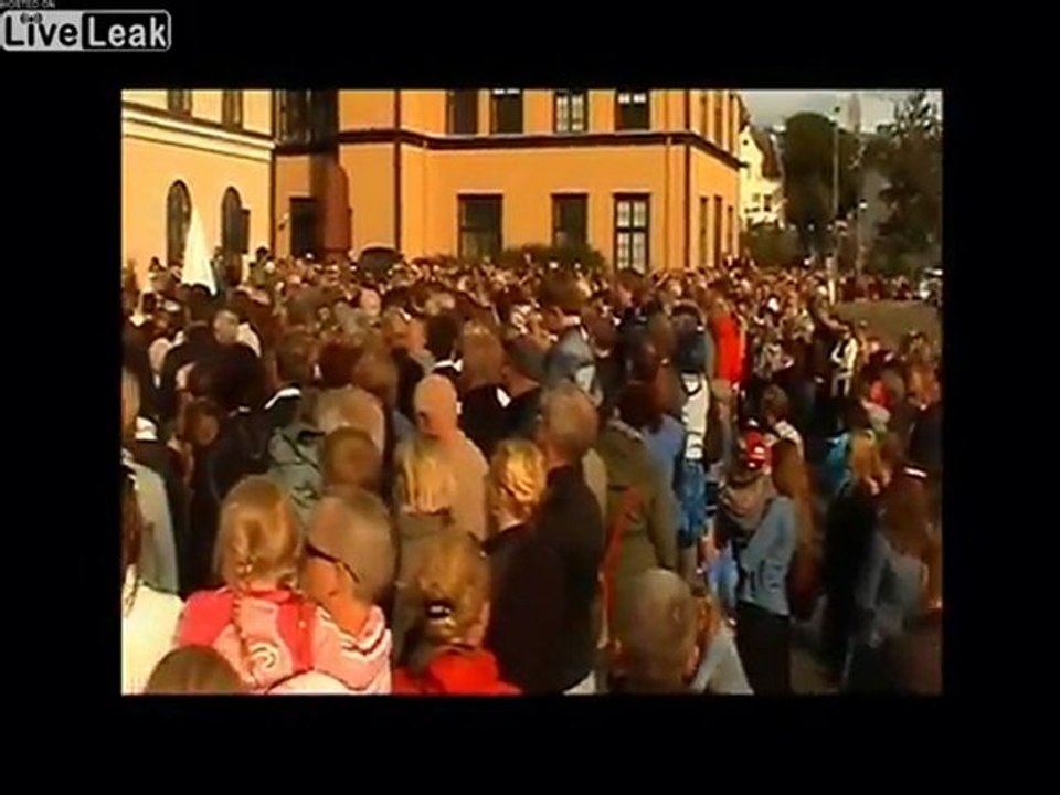Gedenkgottesdienst in Island für die Menschen in Norwegen