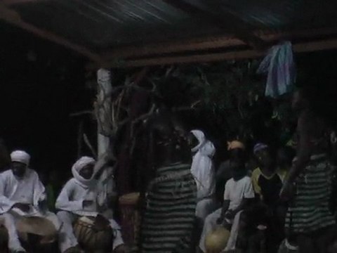 La troupe Farafina et les étoiles d'Afrique de Solo Tou lors d'un stage de Musique et Découverte