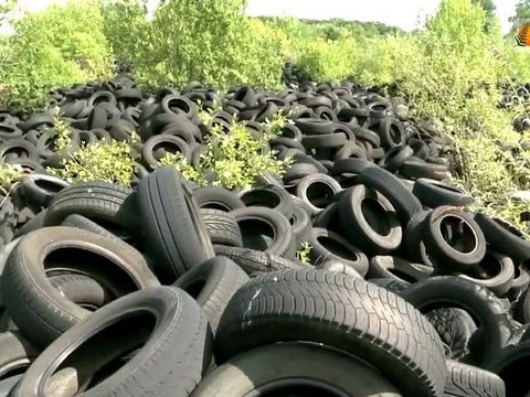 Focus sur l'élimination des stocks historiques de pneus usagés