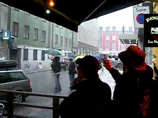 paok fans against madonna in oslo 2009