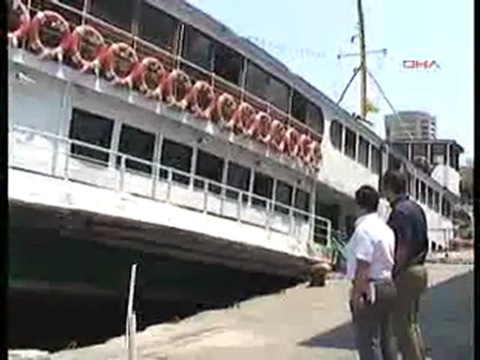 Körfez' de Vapur Kazası